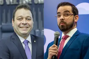Evandro Hidd e Igor Neri (Foto: Fotos: Ascom/CMT e Alef Leão)