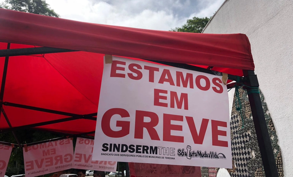 Greve dos professores municipais