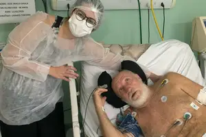 Líder sindical Inácio Churk se recupera após complicações cardíacas (Foto: Reprodução)
