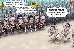A batalha das chapas (Foto: Moisés)