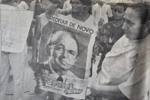 Cartaz Wall Ferraz (Foto: Reprodução)