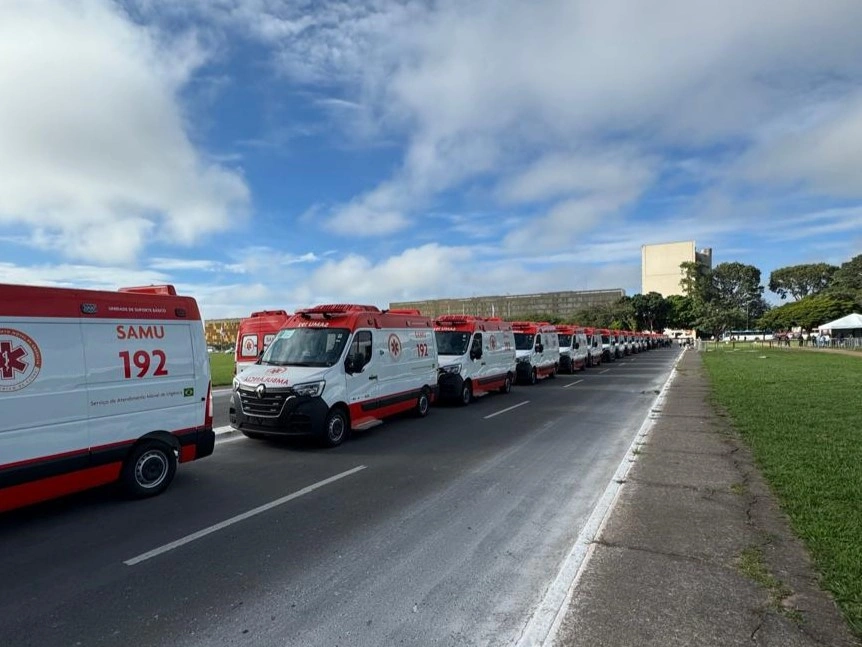 Piauí recebe 21 ambulâncias do Ministério da Saúde para renovar frota do Samu