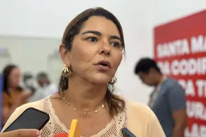 Deputada estadual Janaína Marques (Foto: Kassio Cavalcante)