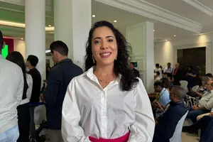 Diretora feminina do partido Democracia Cristã, Poliana Aguiar (Foto: Eloy Figueiredo)