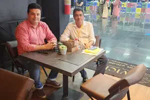 Gustavo Henrique e Marcelino Almeida (Foto: Revista40graus)