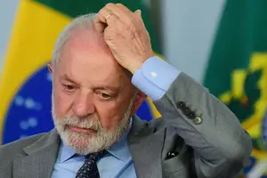 Presidente Lula durante entrega da PEC da Segurança Pública no Palácio do Planalto, em 24 de abril de 2025 (Foto: Reprodução)