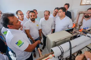 Programa Água Doce leva novos sistemas de abastecimento a 10 cidades do Piauí (Foto: Ascom)