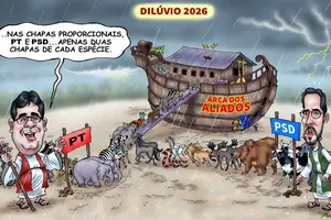 A ARCA DOS ALIADOS (Foto: Moisés)