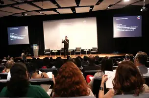 ​​​​​​​“A pesquisa é fundamental para orientar políticas públicas e entender onde precisamos atuar com mais força”, destacou Márcio Tavares, secretário-executivo do Ministério da Cultura. (Foto: Cultura nas Capitais)