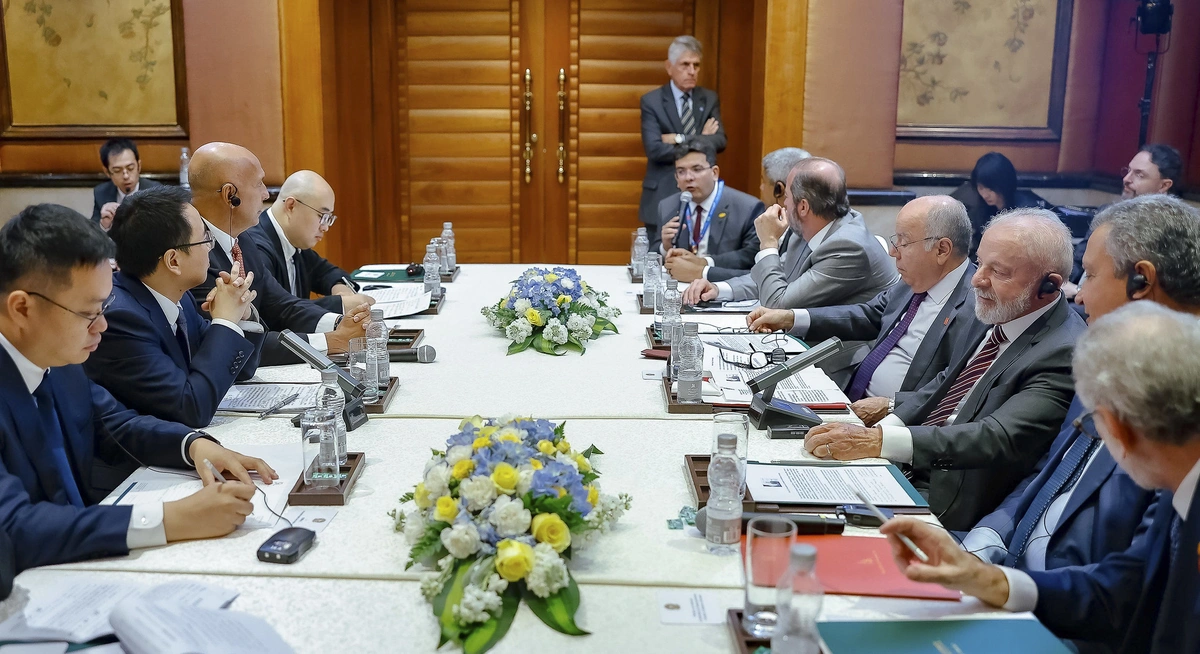 Audiência com o CEO da Norinco, Cheng DeFang