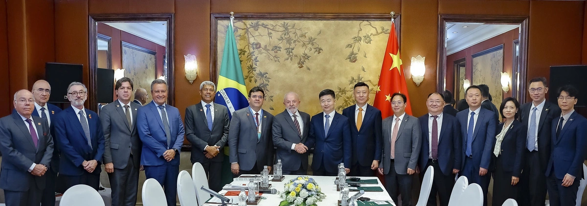 Audiência com o CEO da Norinco, Cheng DeFang