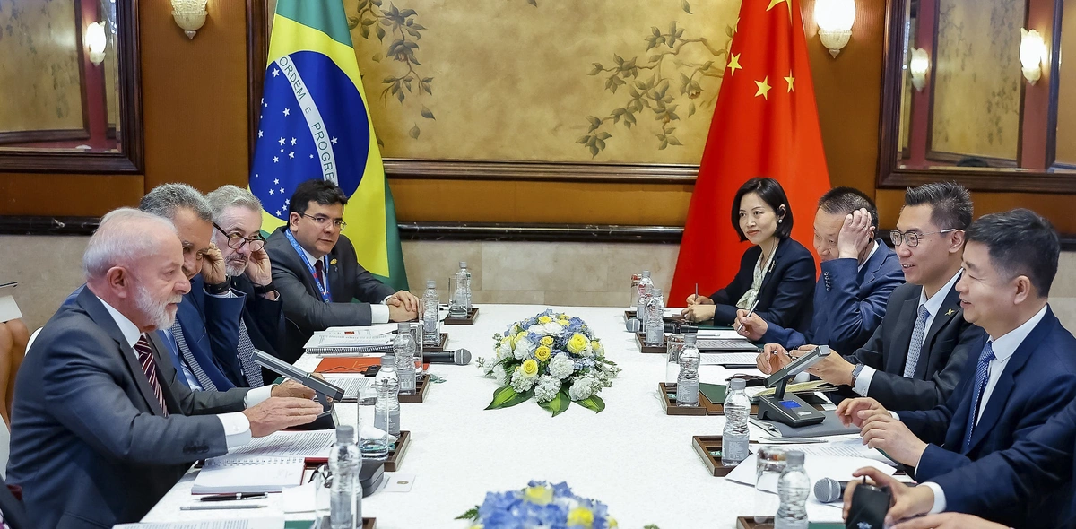 Audiência com o CEO da Norinco, Cheng DeFang