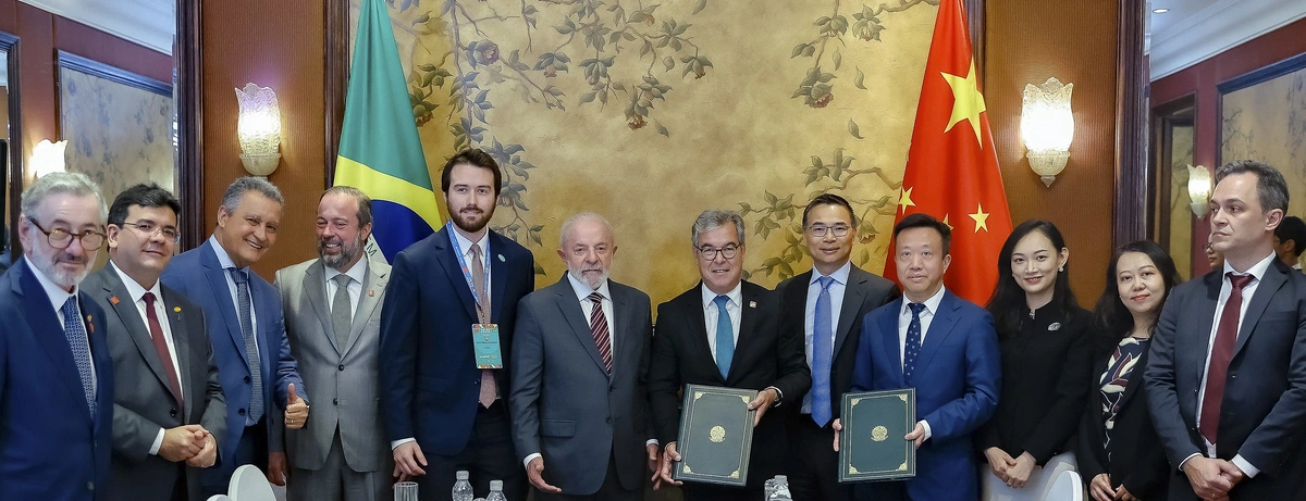 Audiência com o Presidente da Envision, Lei Zhang