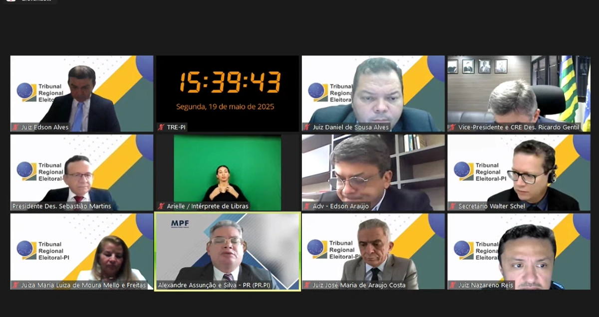 Audiência do Pleno do TRE-PI