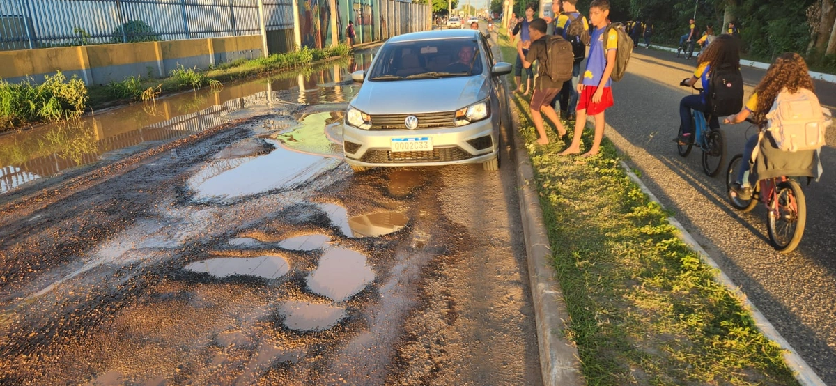 Avenida São Francisco na Extrema