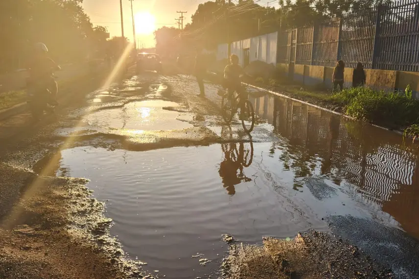 Avenida São Francisco na Extrema