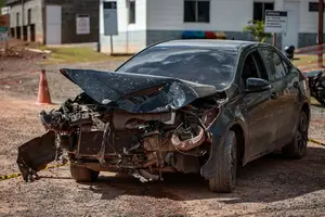 Carro do empresário, Jordyalaff Rodrigues Bezerra (Foto: Reprodução)
