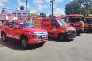 Corpo de Bombeiros recebe investimento de R$ 10 milhões em carros de combate ao incêndio, ambulâncias, drones e EPIs (Foto: Revista 40 Graus | Ailton Oliveira)