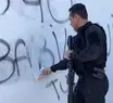 DRACO remove pichações de organizações criminosas em ação no Torquato Neto