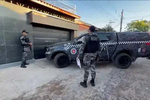Entre os presos estão uma idosa e seus dois netos (Foto: SSP - PI)