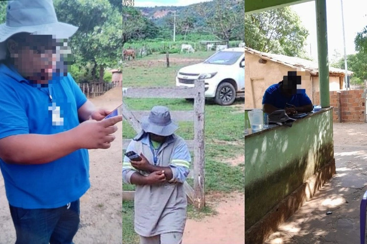 Falso funcionário preso