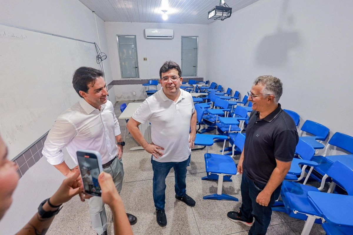 Flávio Nogueira Júnior, Rafael Fonteles e Evandro Alberto de Sousa