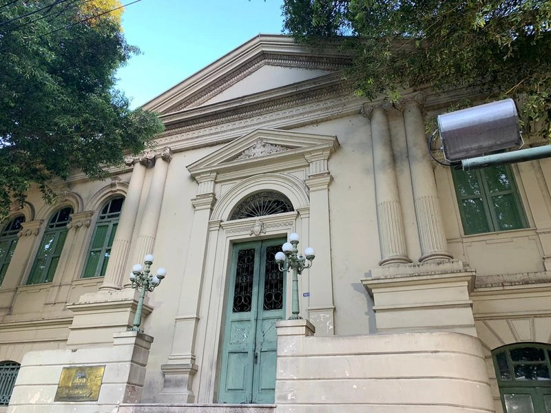 Frente da sede da Prefeitura de Teresina