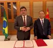 Governador Rafael Fontelles assina memorando com empresa chinesa para investimento