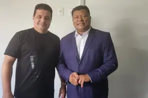 Gustavo Henrique e Kilson Jones (Foto: Revista40graus)