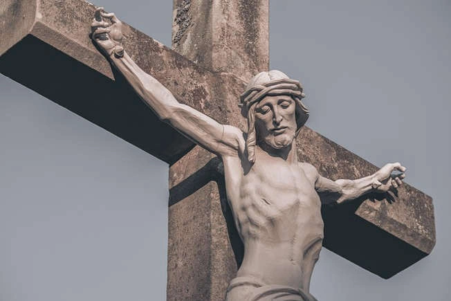 Imagem de Jesus Cristo na Cruz