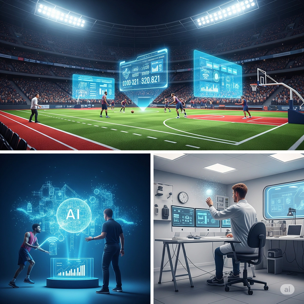Inteligência Artificial nos esportes: como a tecnologia está mudando o jogo dentro e fora de campo
