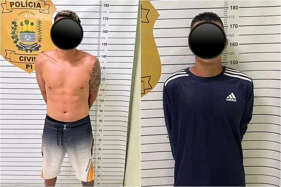Irmãos presos em Parnaíba