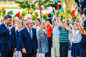 Lula é recebido pelo governo chinês (Foto: Ricardo Stuckert / PR)
