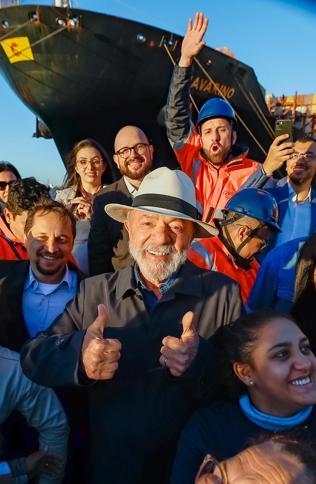 Lula em Itajaí, Santa Catarina