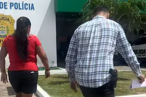 Mulher de 32 anos foi presa nesta terça-feira (20) no município de Ilha Grande (Foto: Reprodução)