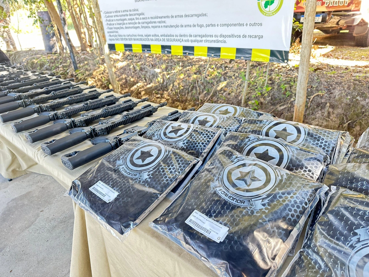Novas armas e equipamentos para as Policias Civil e Militar