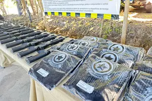 Novas armas e equipamentos para as Policias Civil e Militar (Foto: Reprodução)