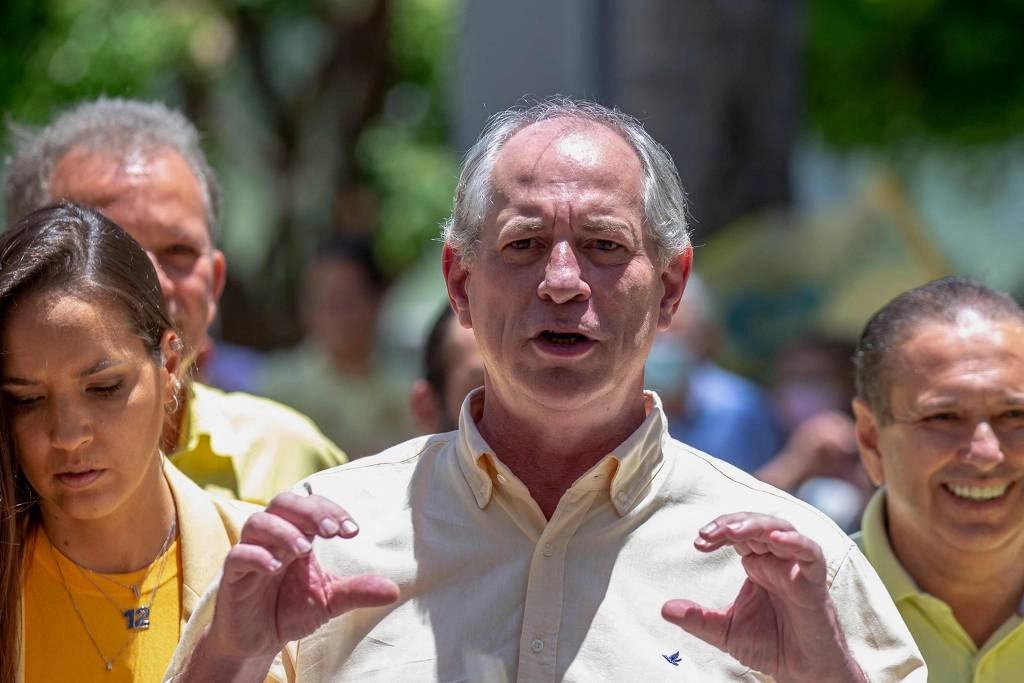 O ex-presidenciável Ciro Gomes (PDT), durante a campanha de 2022