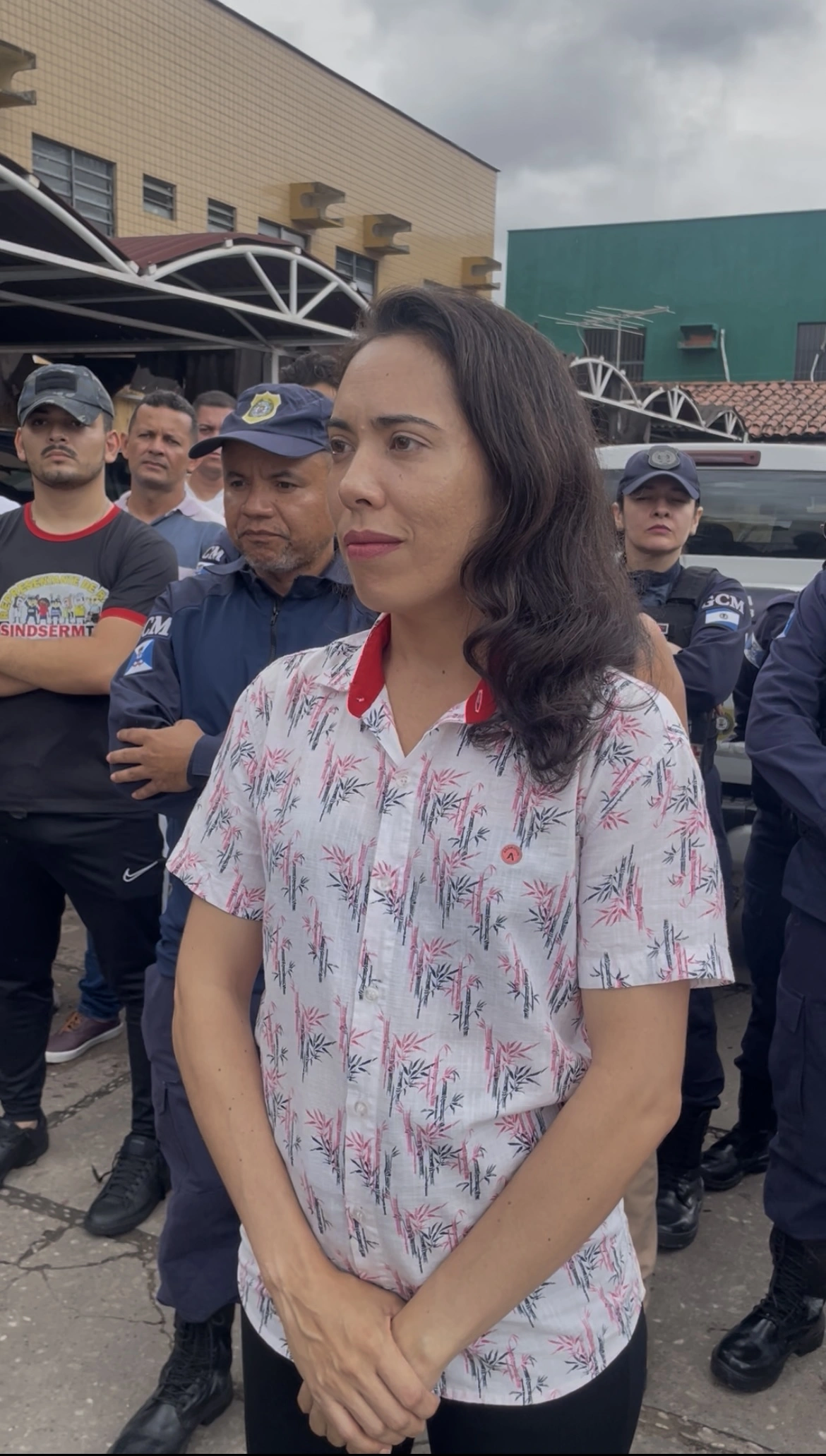 Poliana Aguiar, guarda civil municipal