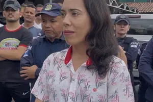 Poliana Aguiar, guarda civil municipal (Foto: Revista 40 Graus | Ailton Oliveira)