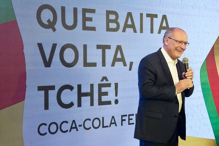 presidente da República em exercício, Geraldo Alckmin, participou da reinauguração da fábrica da Coca-Cola FEMSA Brasil em Porto Alegre (RS)