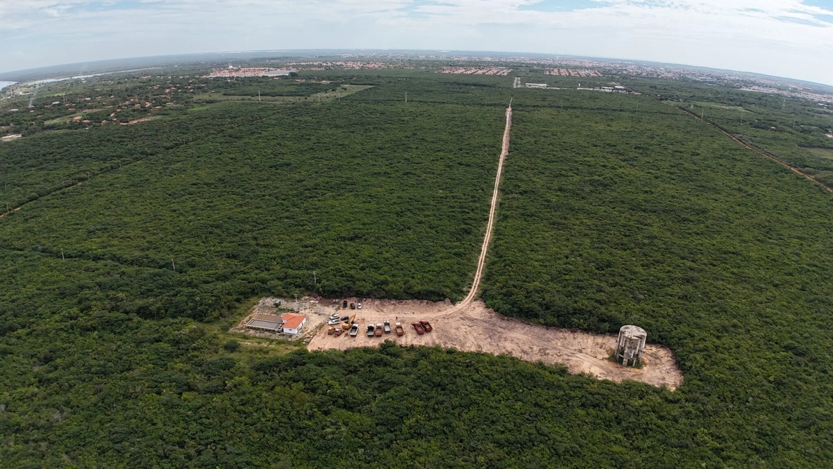 Primeira etapa da obra
