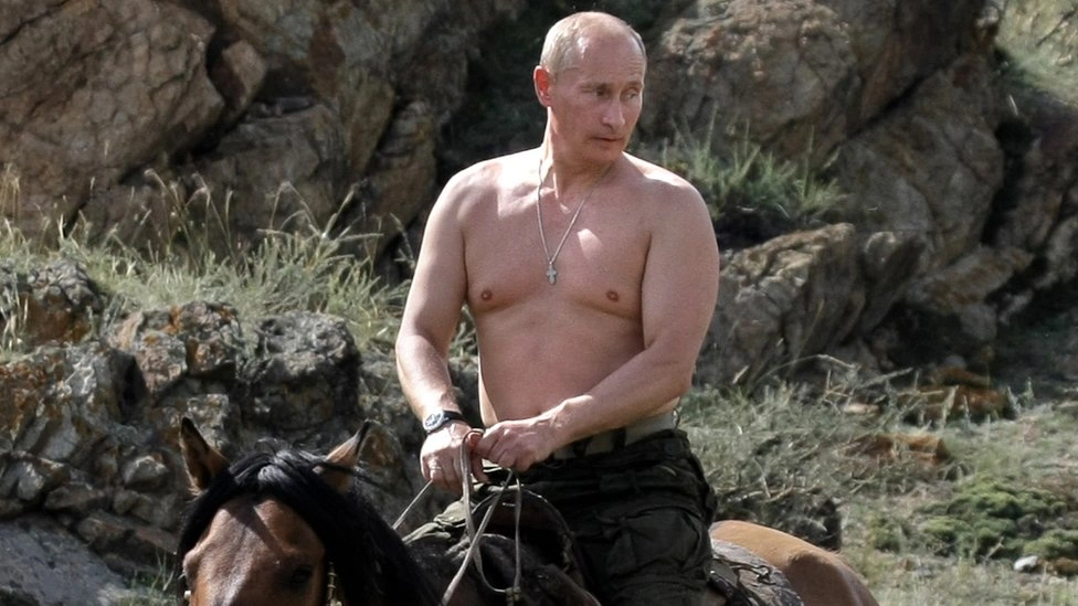Putin de férias na Sibéria