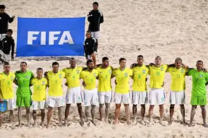 Seleção Brasileira de Futebol de Areia (Foto: Imagem do Google)
