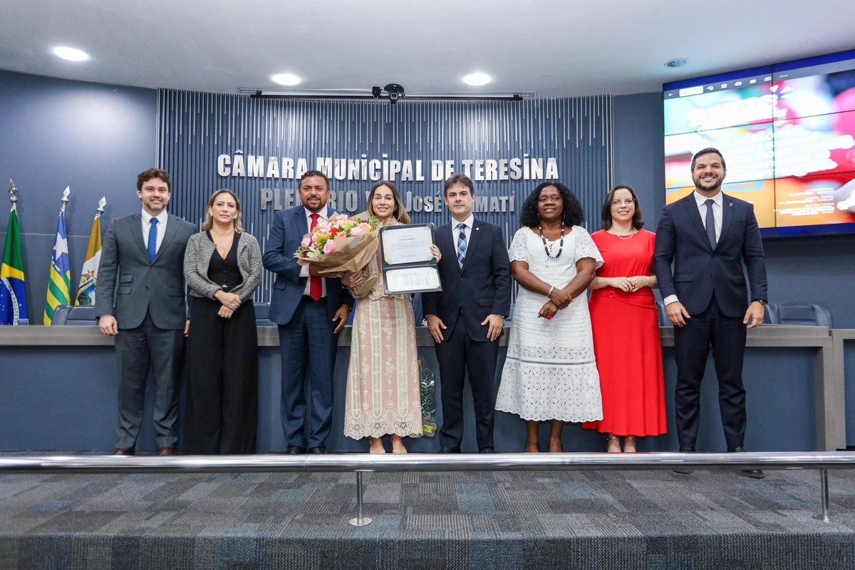 Sessão solene em homenagem ao Pacto pelas Crianças do Piauí, programa do Governo do Estado coordenado pela primeira-dama Isabel Fonteles