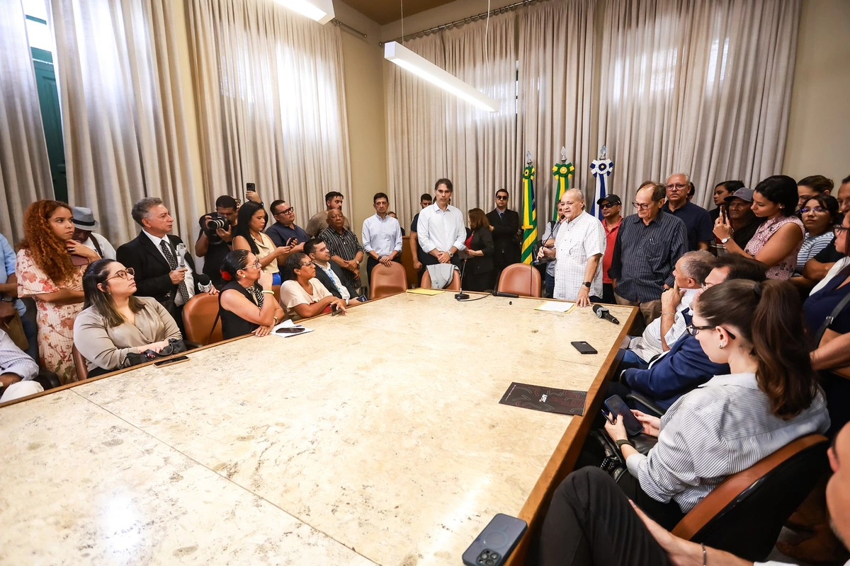 Sílvio Mendes no lançamento do edital do Minha Casa Minha Vida do Governo Federal