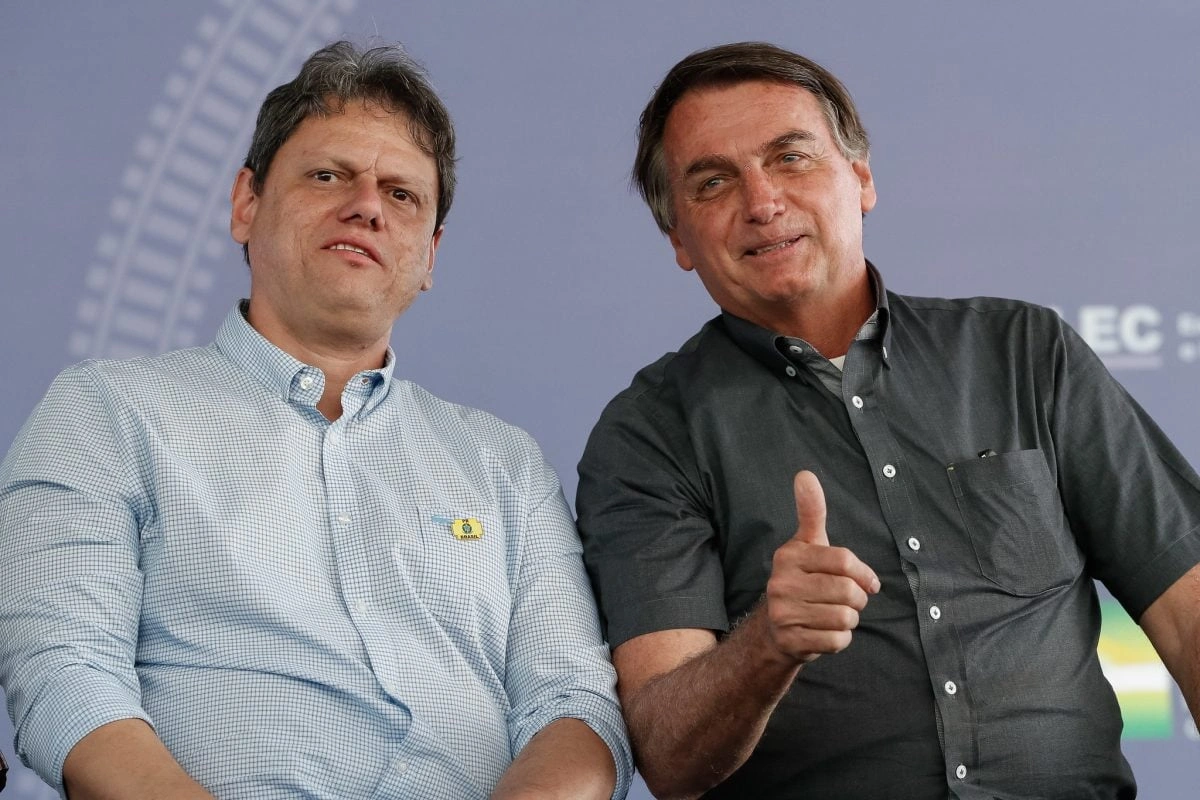 Tarcísio de Freitas e Bolsonaro