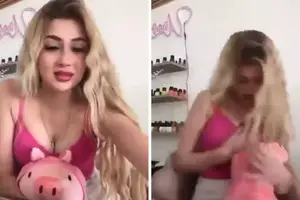 Valeria Márquez é morta a tiros em seu salão de beleza (Foto: Fotomontagem)
