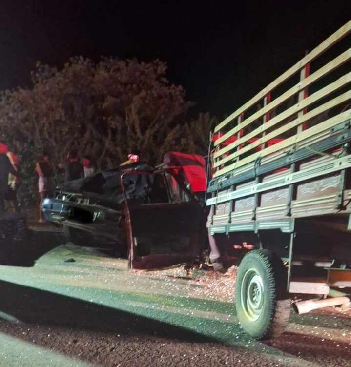 Veículos envolvido em acidente em São Raimundo Nonato