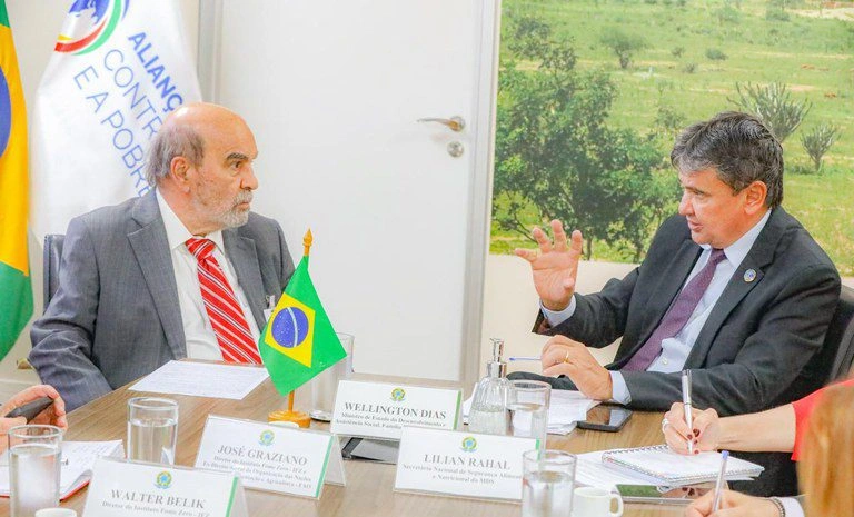 Wellington Dias e José Graziano